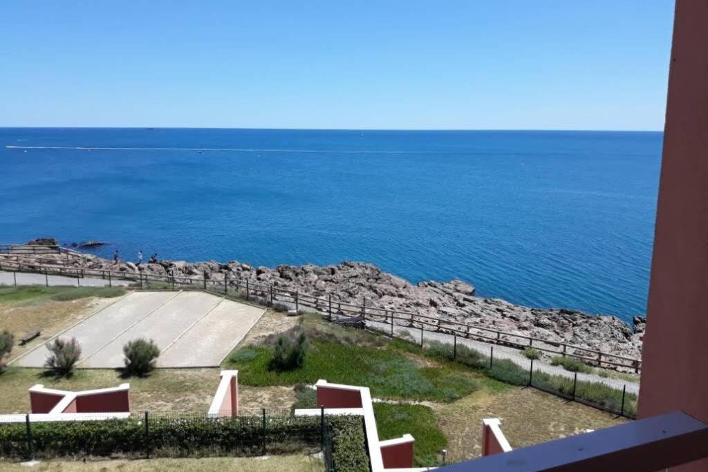 Sète Bon Cap Corniche 3 Etoiles Avec Terrasse Clim Vue Mer Parking מראה חיצוני תמונה