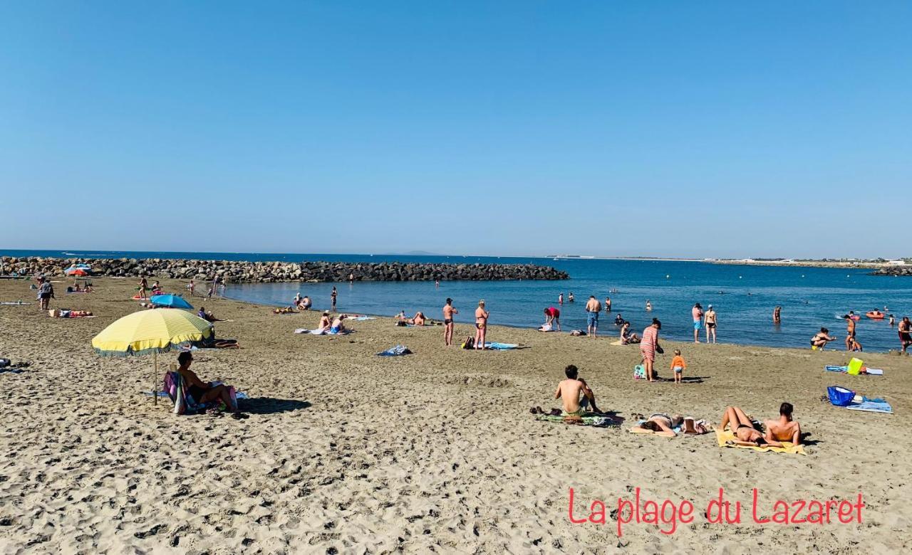 Sète Bon Cap Corniche 3 Etoiles Avec Terrasse Clim Vue Mer Parking מראה חיצוני תמונה