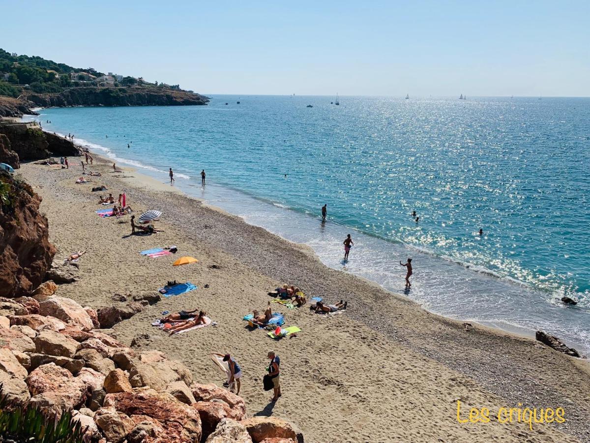 Sète Bon Cap Corniche 3 Etoiles Avec Terrasse Clim Vue Mer Parking מראה חיצוני תמונה