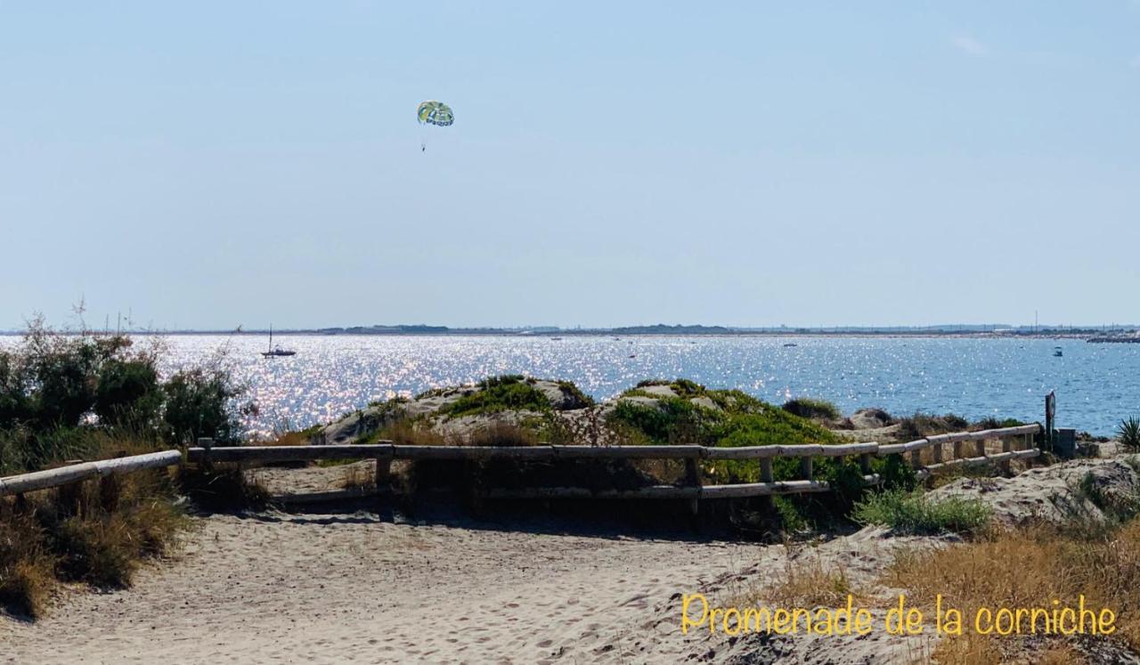 Sète Bon Cap Corniche 3 Etoiles Avec Terrasse Clim Vue Mer Parking מראה חיצוני תמונה